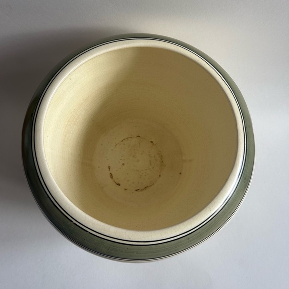 RARE Antique VTG 1910 Roseville Pottery Rosalie Jeanette Creamware Jardiniere - Picture 3 of 11